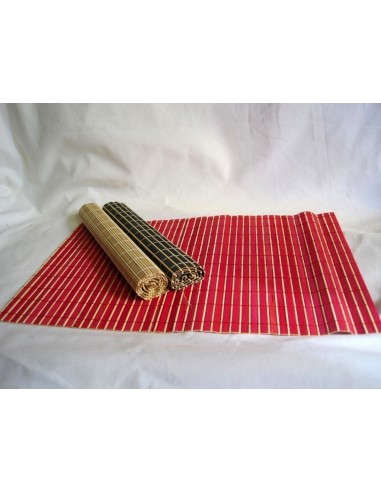 Set de table en fibres naturelles chinois - H30x45x0