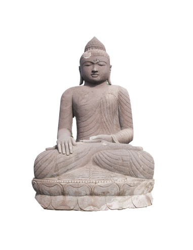 Buddha en mditation gant - H235x140x110