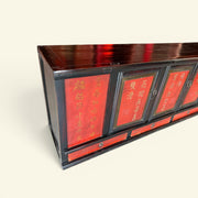 Grande desserte basse chinoise, original - pièce unique