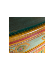 Painted round cabinet 