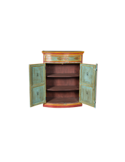 Painted round cabinet 