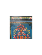 Painted round cabinet 