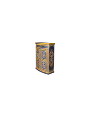 Painted round cabinet 