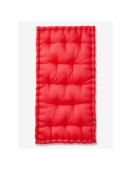 Matelas surpiqu fait main - Rose - 100% coton - 200*90cm