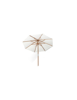 Teak-Sonnenschirm - 4 Meter