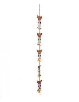 Glockenspiel, Kette, Schmetterling - Kupfer