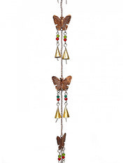 Glockenspiel, Kette, Schmetterling - Kupfer