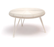 2 nesting metal coffee tables
