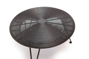 2 nesting metal coffee tables