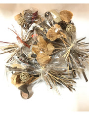 3 Dried Flower Bouquets