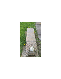 Turtle Stone Bench