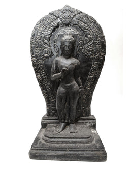 Standing aurial Buddha