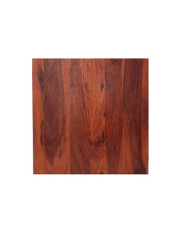 Solid stained wood top - square - 78