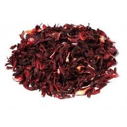 Pétales d'hibiscus séchés - 100grs