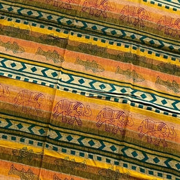 Indian Ethnic Stripe Bedspread