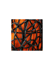 Wandleuchte „Muttai“ – Orange – Klein