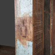 Étagère bibliothèque modulaire bois recyclé