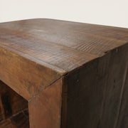 Étagère Cube en bois recyclé
