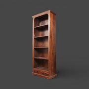 Bücherregal aus Massivholz – Palisander