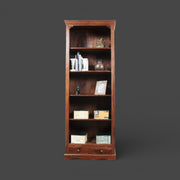 Bücherregal aus Massivholz – Palisander