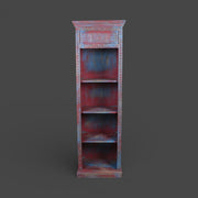 Antique wooden bookshelf