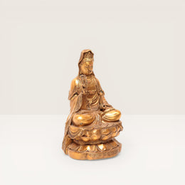 Bronze-Buddha „Abhaya-Mudra“
