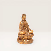 Bronze-Buddha „Abhaya-Mudra“