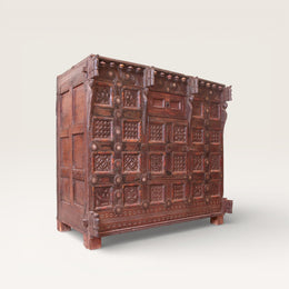 Indian wedding chest DAMCHIYA – TEAK