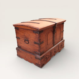 100% original antique wedding chest