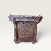 Ancient temple with doors - unique piece