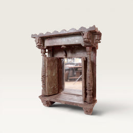 Ancient temple with doors - unique piece