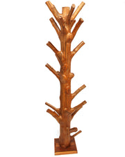Teak tree COAT RACK