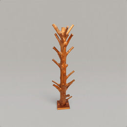 Teak tree COAT RACK