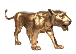 Bronze statue Standing Tiger