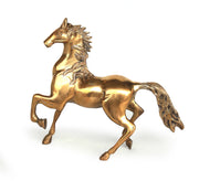 Galloping horse bronze