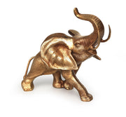 Bronze elephant statue