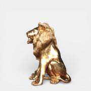 Seated Bronze Lion