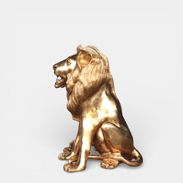 Seated Bronze Lion