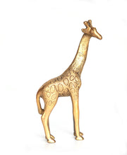 Giraffen-Bronzestatue