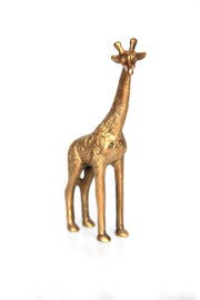 Giraffen-Bronzestatue