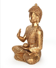 Bronze Vitarka Buddha Figurine