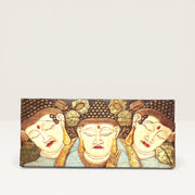 Wooden Buddha paintings