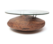 Rajasthani cartwheel coffee table