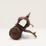 Ancient Bronze War Chariot Figurine