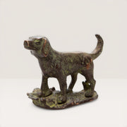 Statuette Chien en Bronze