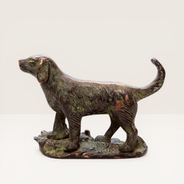Statuette Chien en Bronze