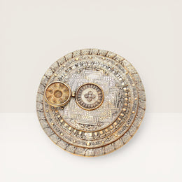 Mandala en bronze