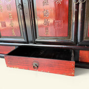 Grande desserte basse chinoise, original - pièce unique
