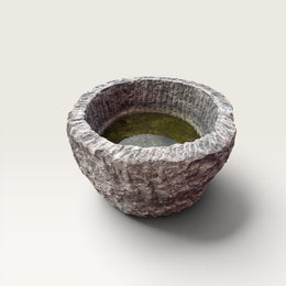 Bassin rond en granite