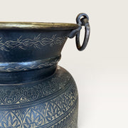 Grand vase - frises florales